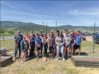 Genentech donates kids’ section, pollinator boxes to Arlee Garden for Life