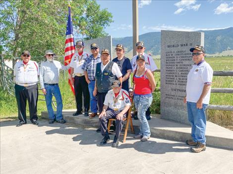 Veterans honored, Arlee