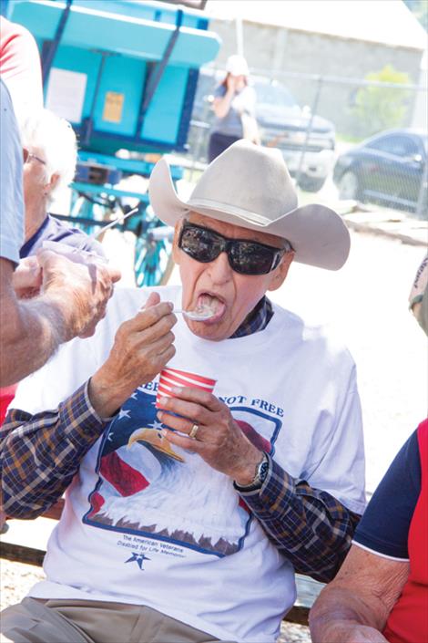 Polson Flathead Lake Museum Ice Cream Social, display opening