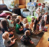 Tribal Dentistry shares presentation, gifts with children