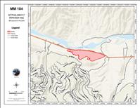 Wildfire burns along Hwy. 200