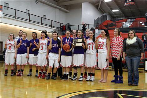 The Arlee Scarlets took first place at the District 14C tournament in Ronan.