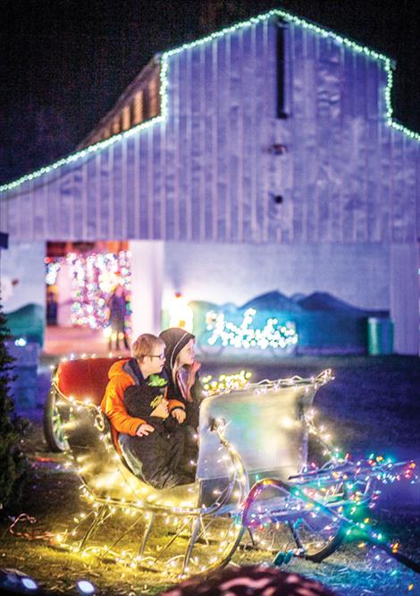 The Holiday Retreet contest coincides with the annual Lights Under the Big Sky event at the Lake County Fairgrounds in Ronan.