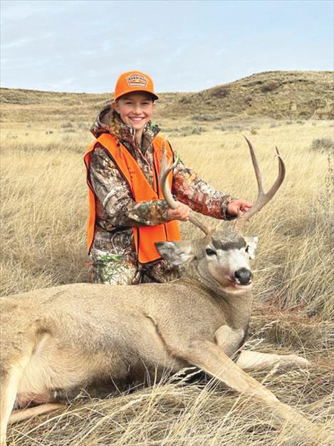 Ambreigh Morris of Baker is a 2024 Governor’s Youth Hunting Story Contest winner.