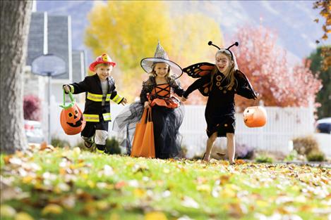 Trick-or-treaters