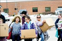 Fourth graders step up to fight hunger